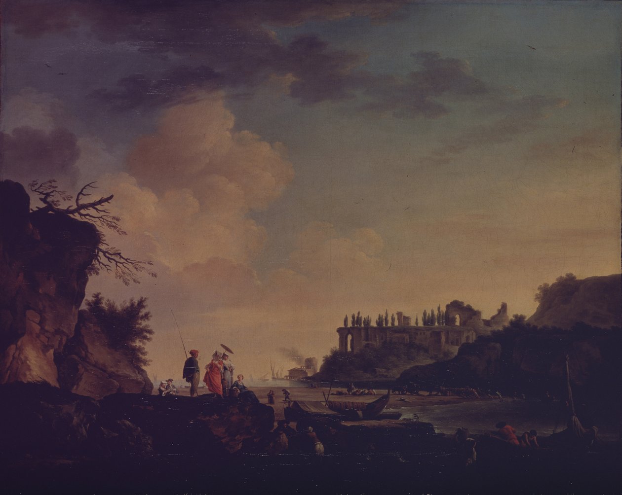 Ruines près de l