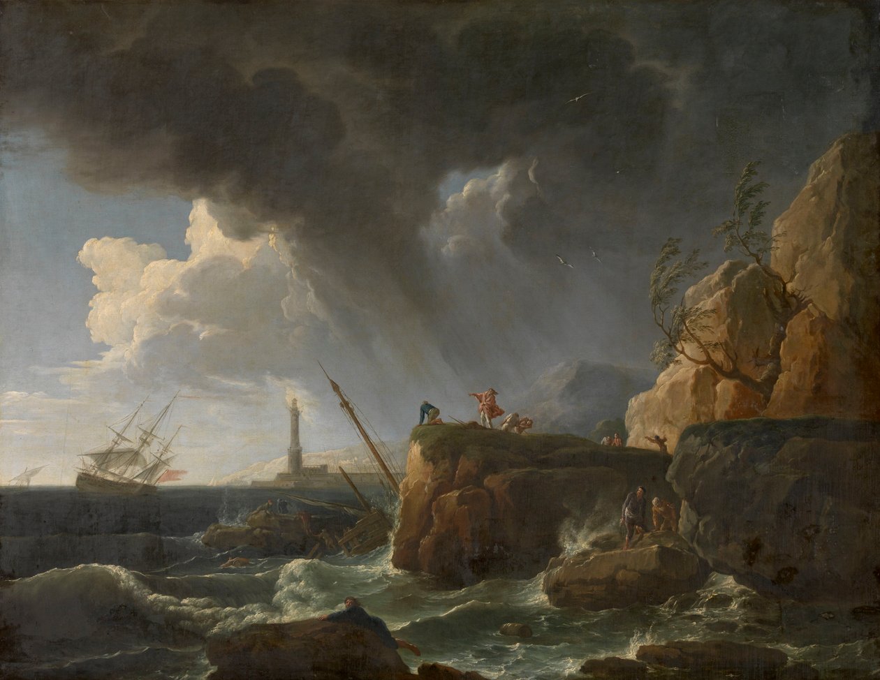 Paysage marin - Claude Joseph Vernet