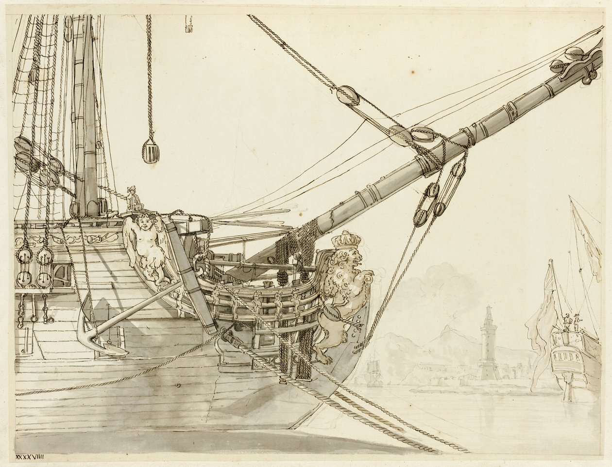 Étude de la proue d