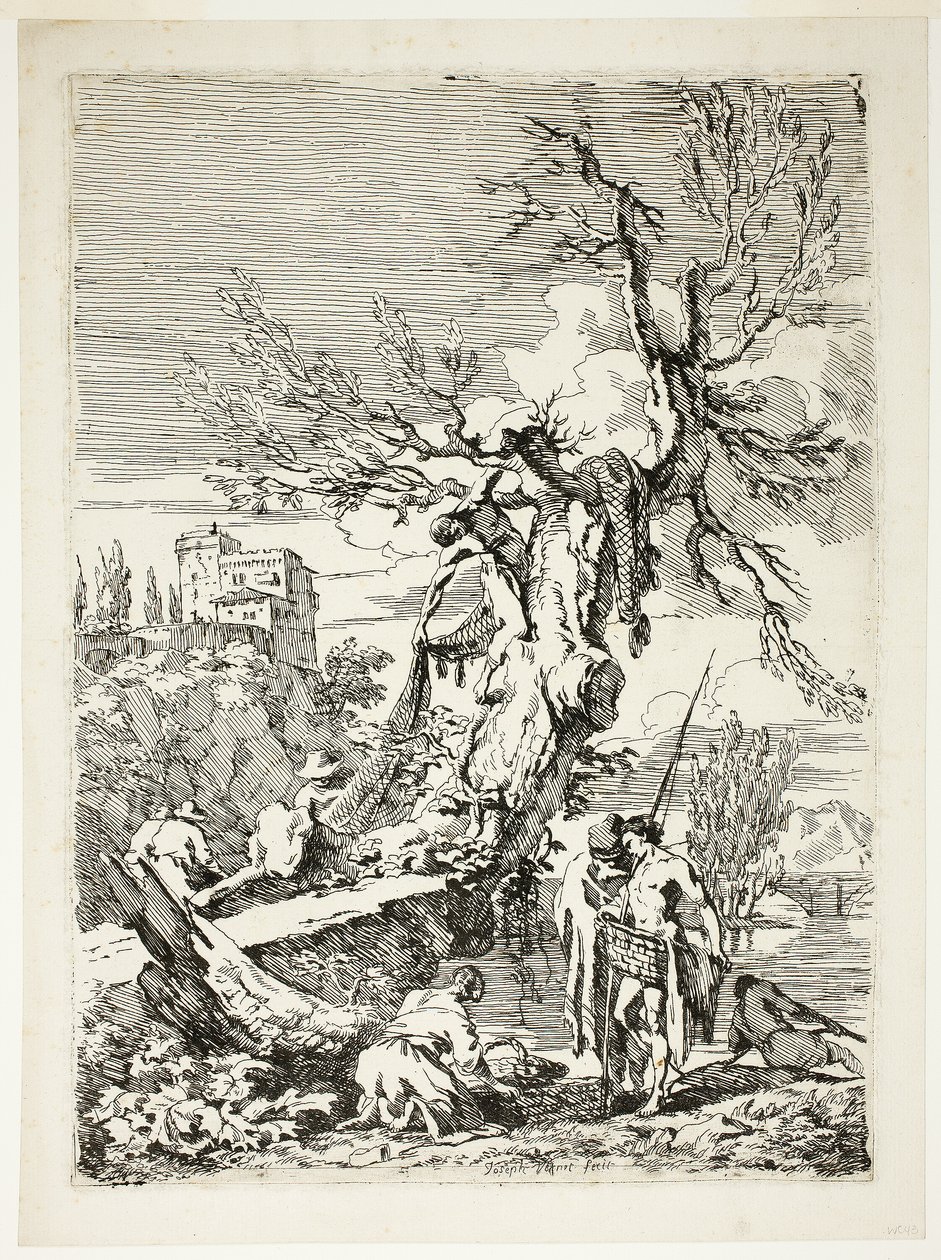 Le retour de la pêche - Claude Joseph Vernet