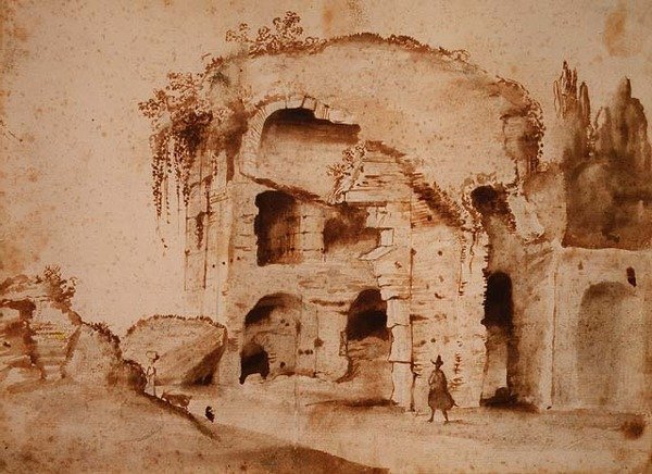 Une ruine sur le Palatin - Claude Lorrain