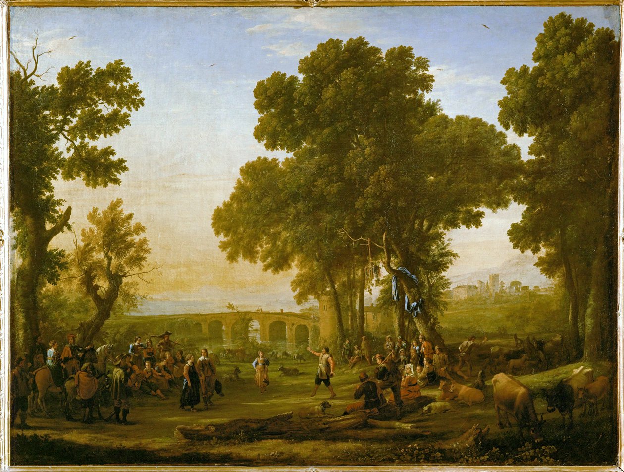 Fete villageoise … - Claude Lorrain (1600 82)