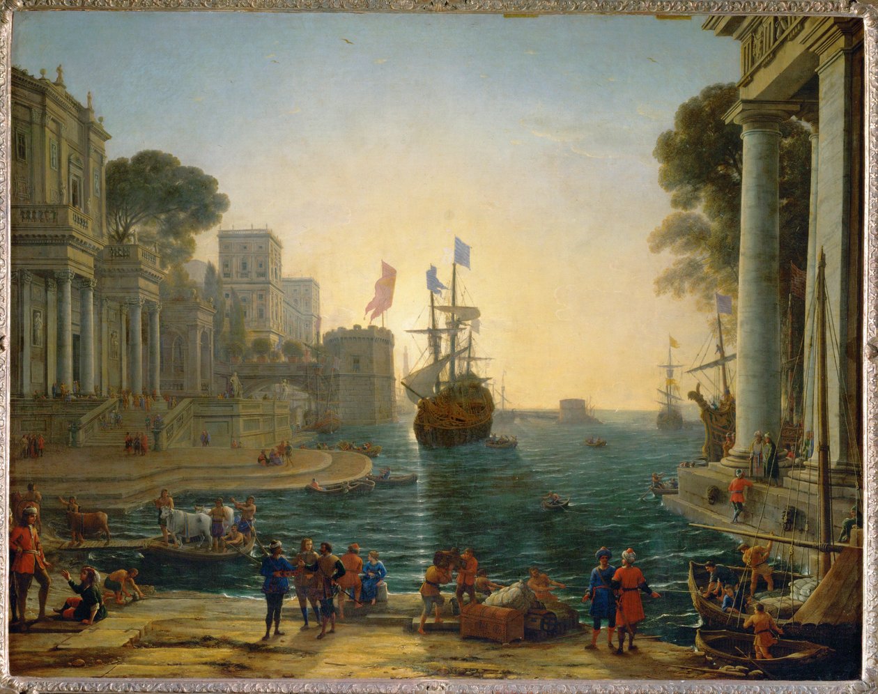 Ulysse remet Chriseis à son père ... - Claude Lorrain (1600-82)