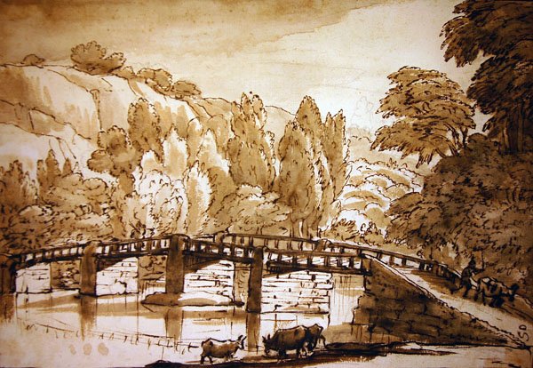 Paysage boisé - Claude Lorrain
