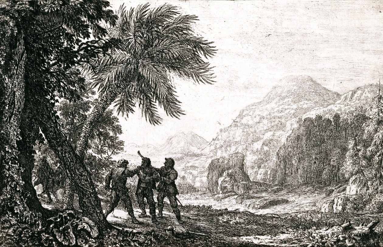 Paysage avec brigands - Claude Lorrain