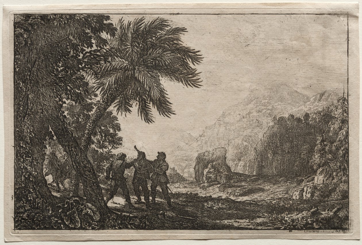 Paysage avec des Brigands, 1633 - Claude Lorrain