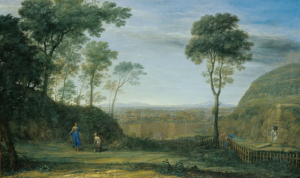 Paysage avec le Christ apparaissant à Sainte Marie-Madeleine ("Noli me tangere") - Claude Lorrain