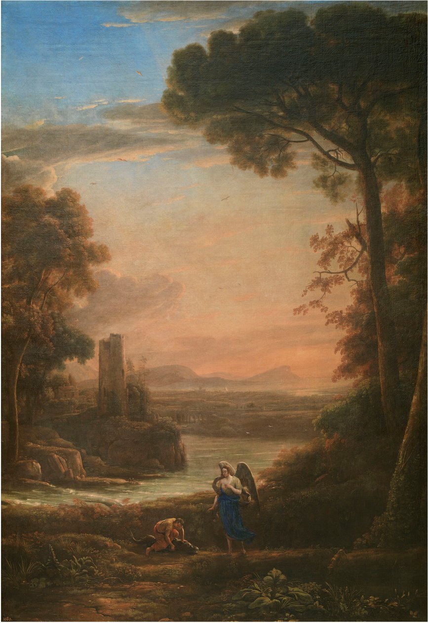 Paysage avec Tobie et l
