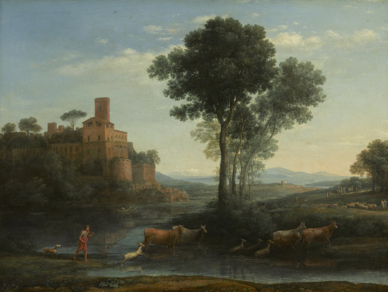Paysage avec le voyage de Jacob - Claude Lorrain