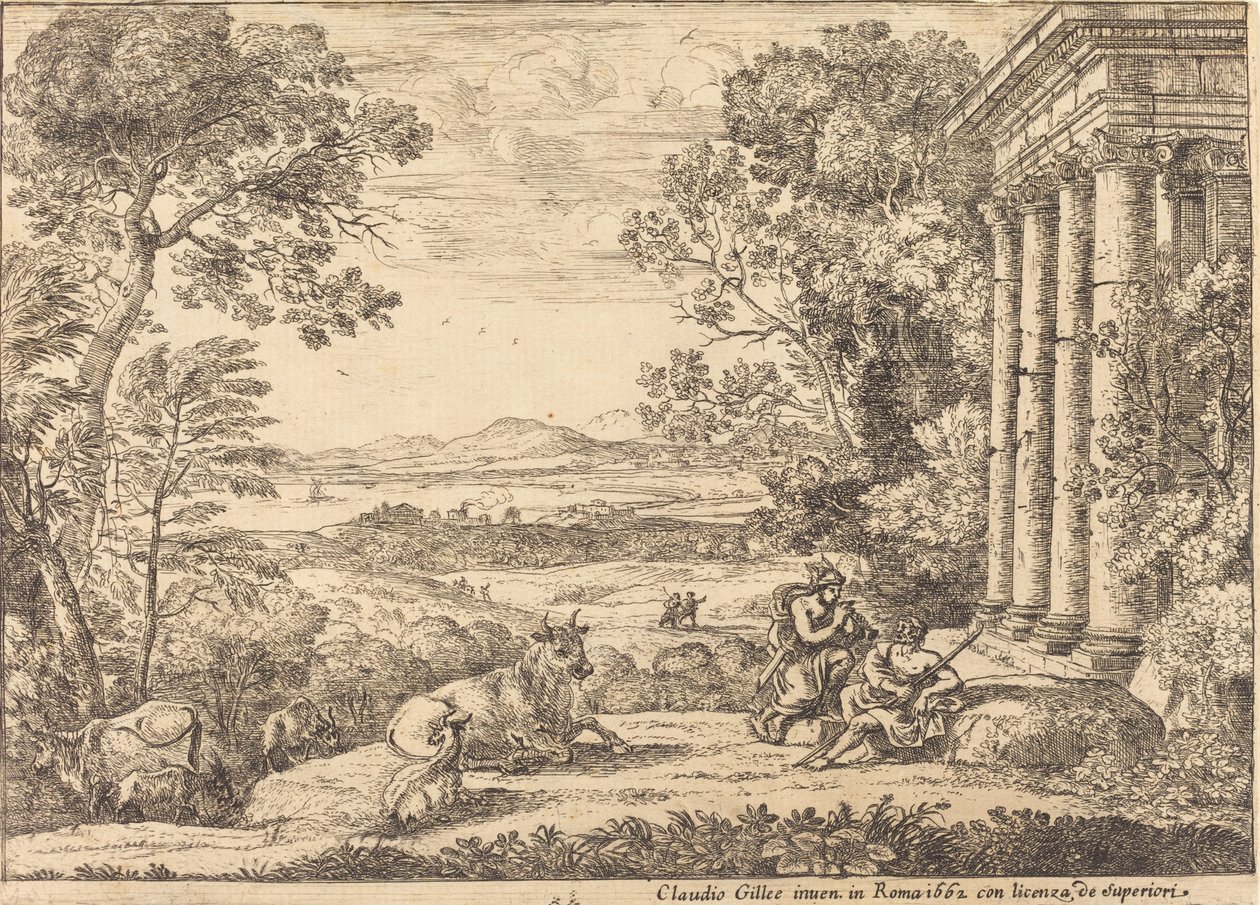 Mercure et Argus - Claude Lorrain