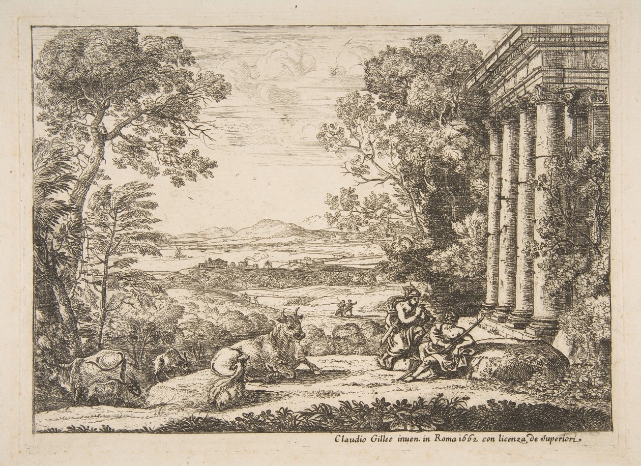 Mercure et Argus - Claude Lorrain
