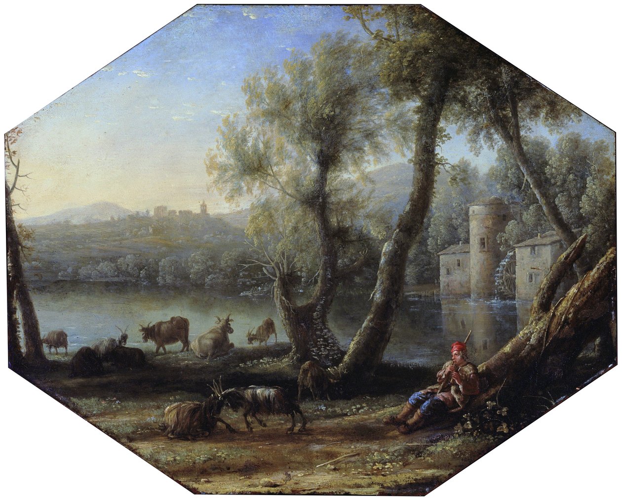 Paysage pastoral - Claude Lorrain