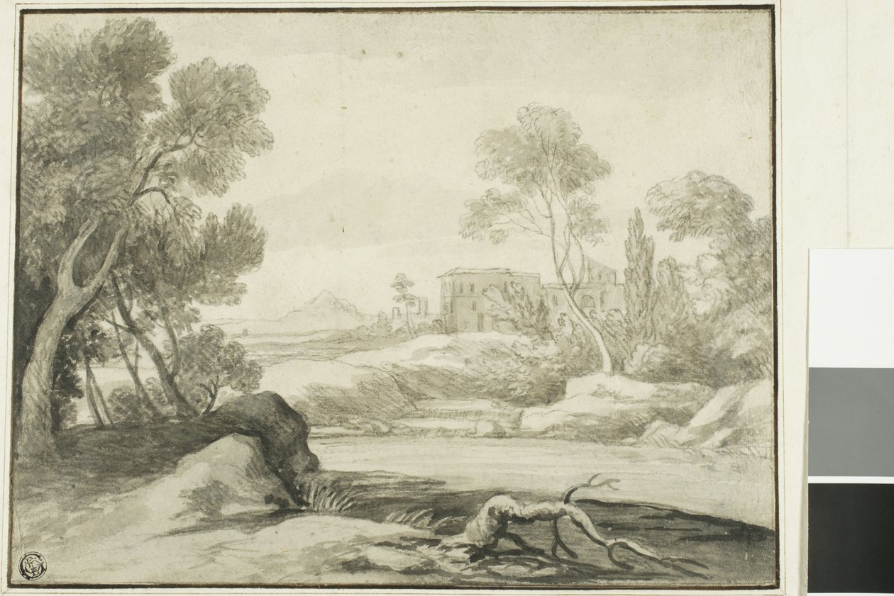 Scène de Rivière - Claude Lorrain