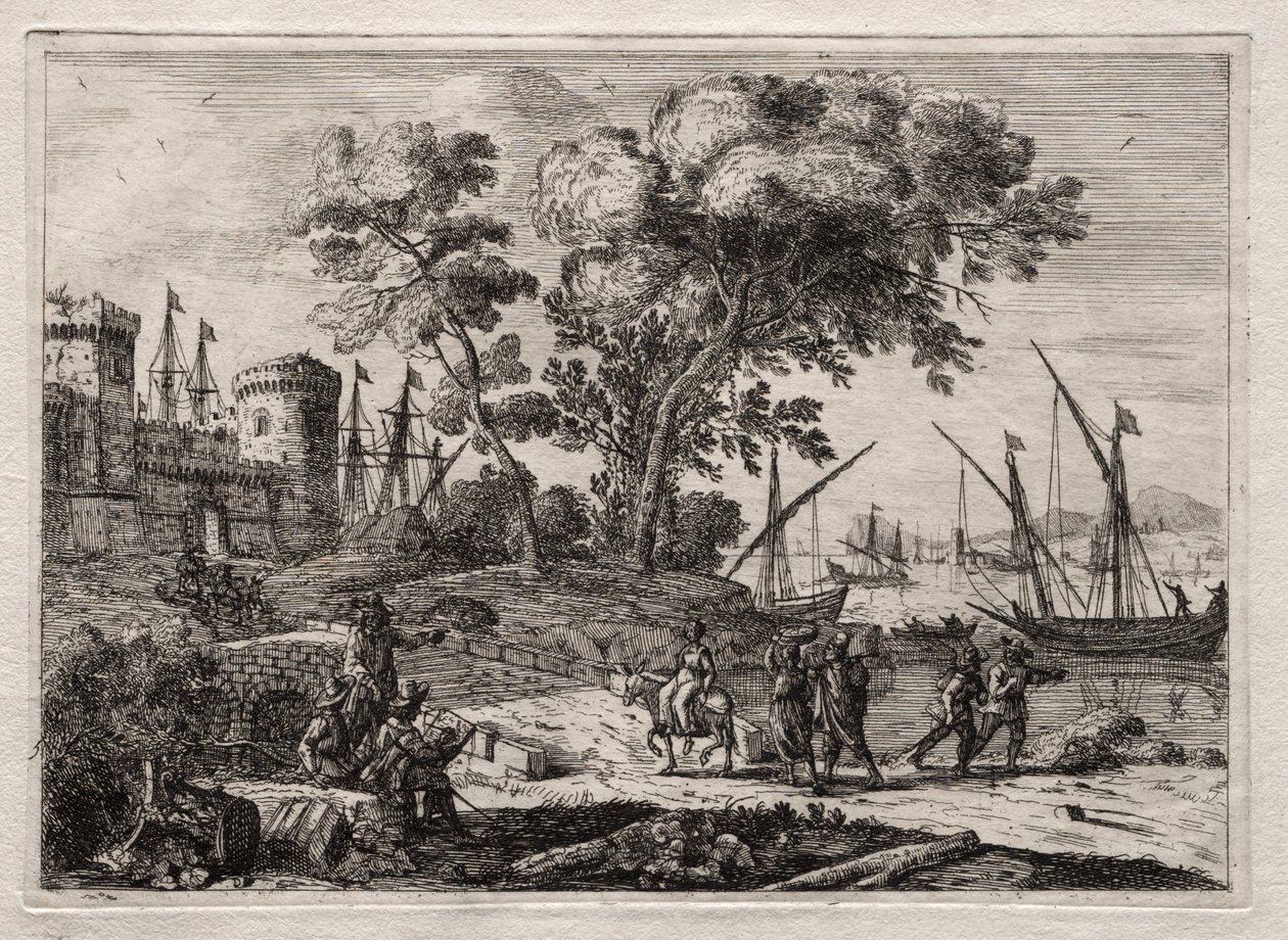 Le dessinateur - Claude Lorrain