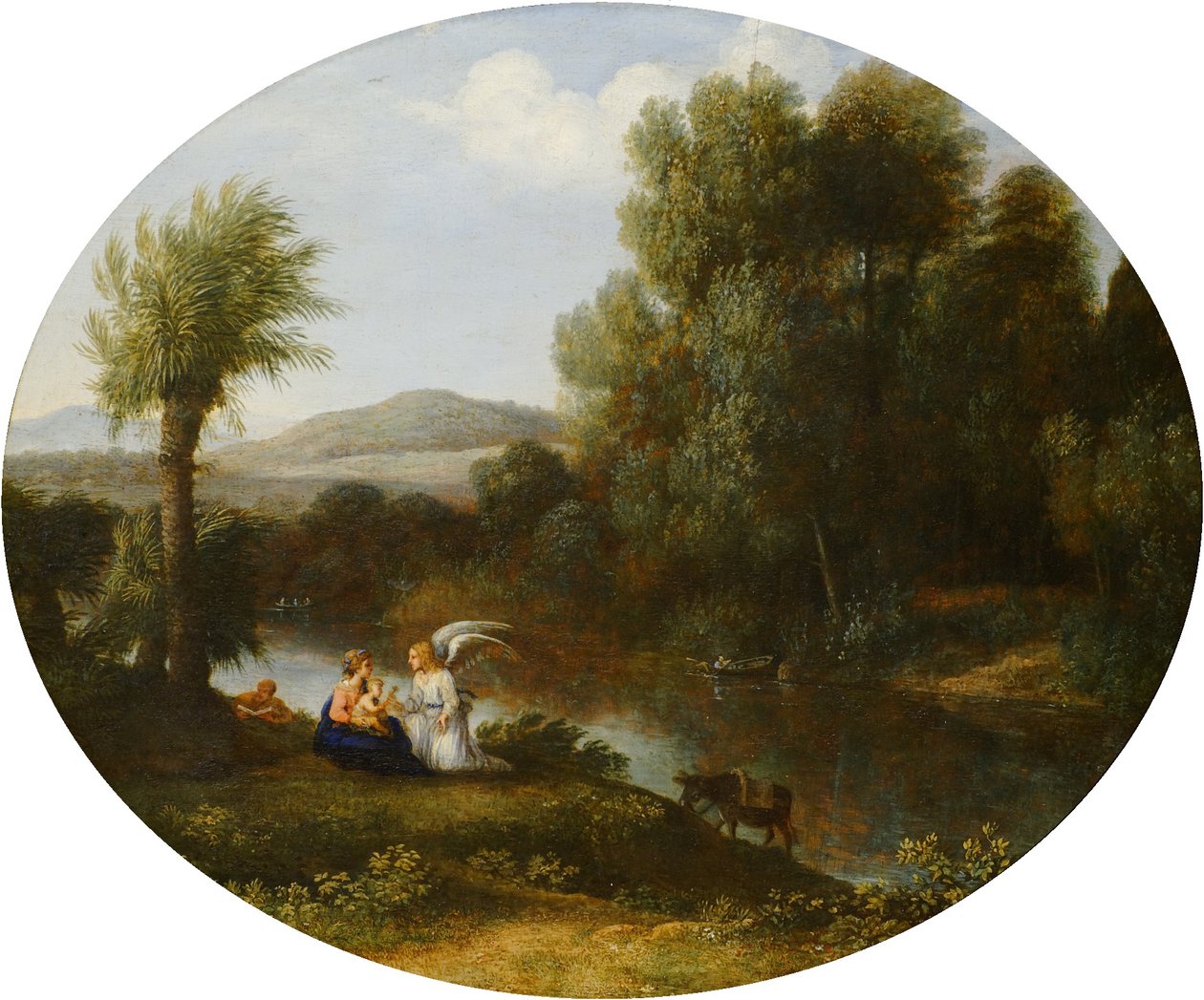 Le reste sur La fuite en Égypte - Claude Lorrain