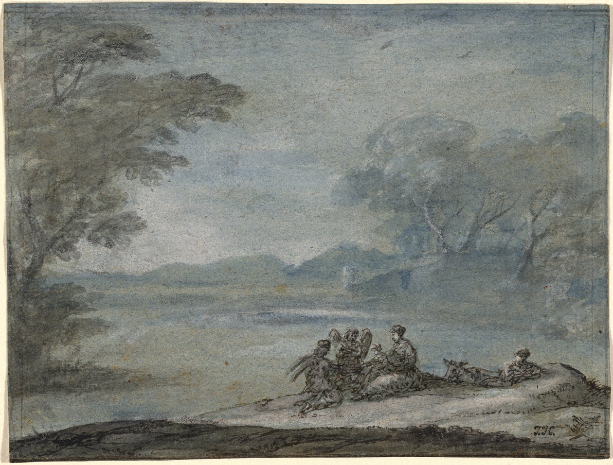 Le repos pendant la fuite en Égypte - Claude Lorrain