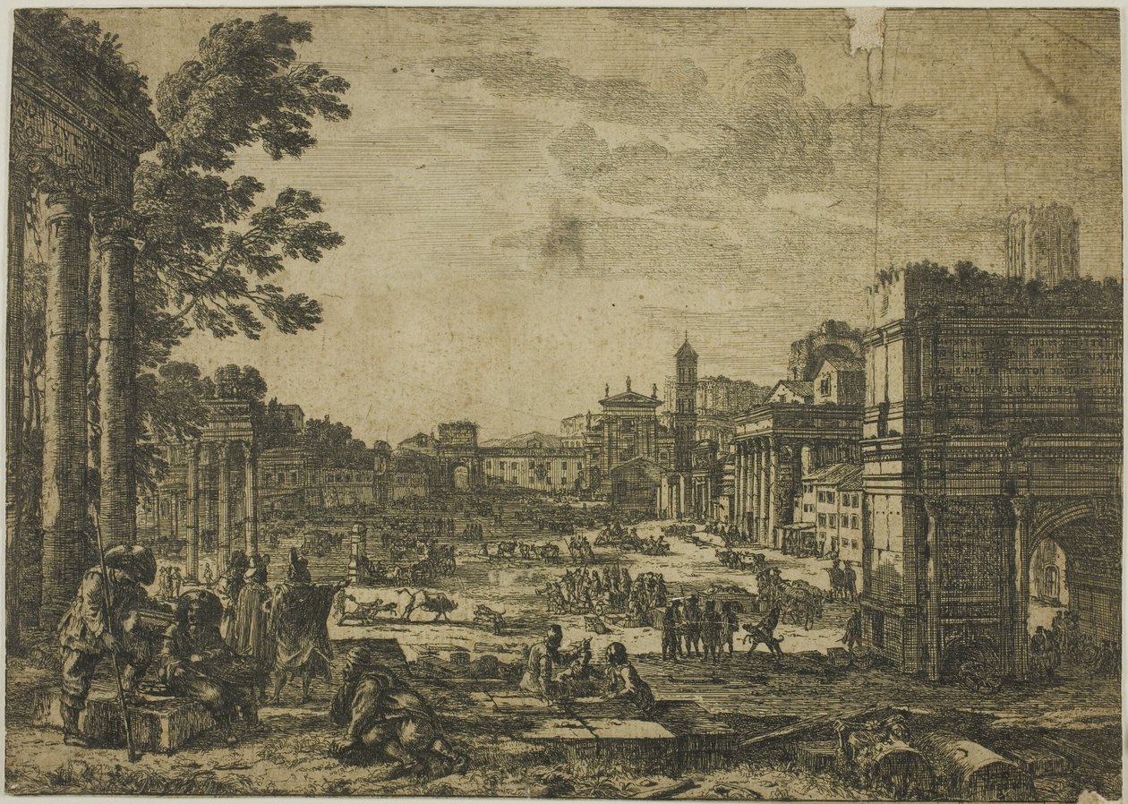 Le Forum Romain - Claude Lorrain