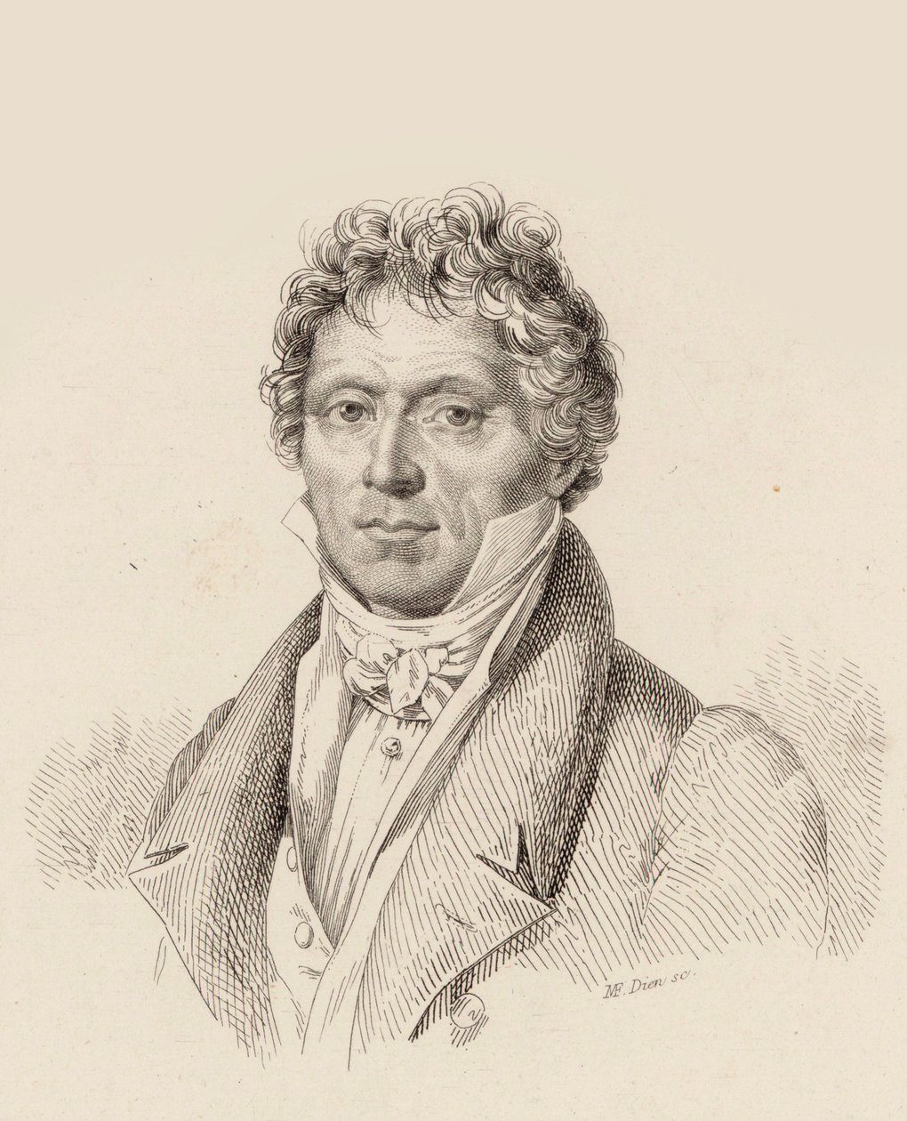 Portrait du compositeur Anton Reicha 1770-1836, 1837 - Claude Marie François Dien