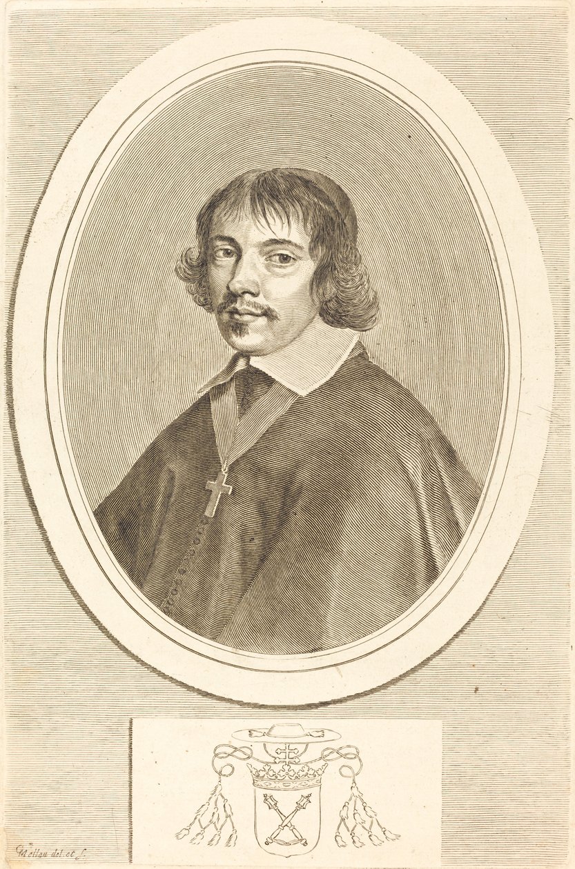 Jean-François Paul de Gondi, Cardinal de Retz - Claude Mellan