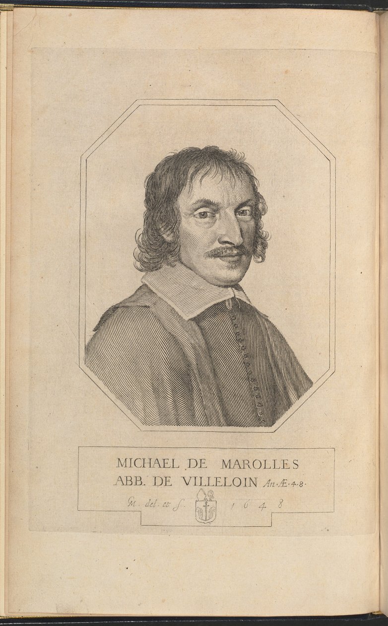Michel de Marolles - Claude Mellan