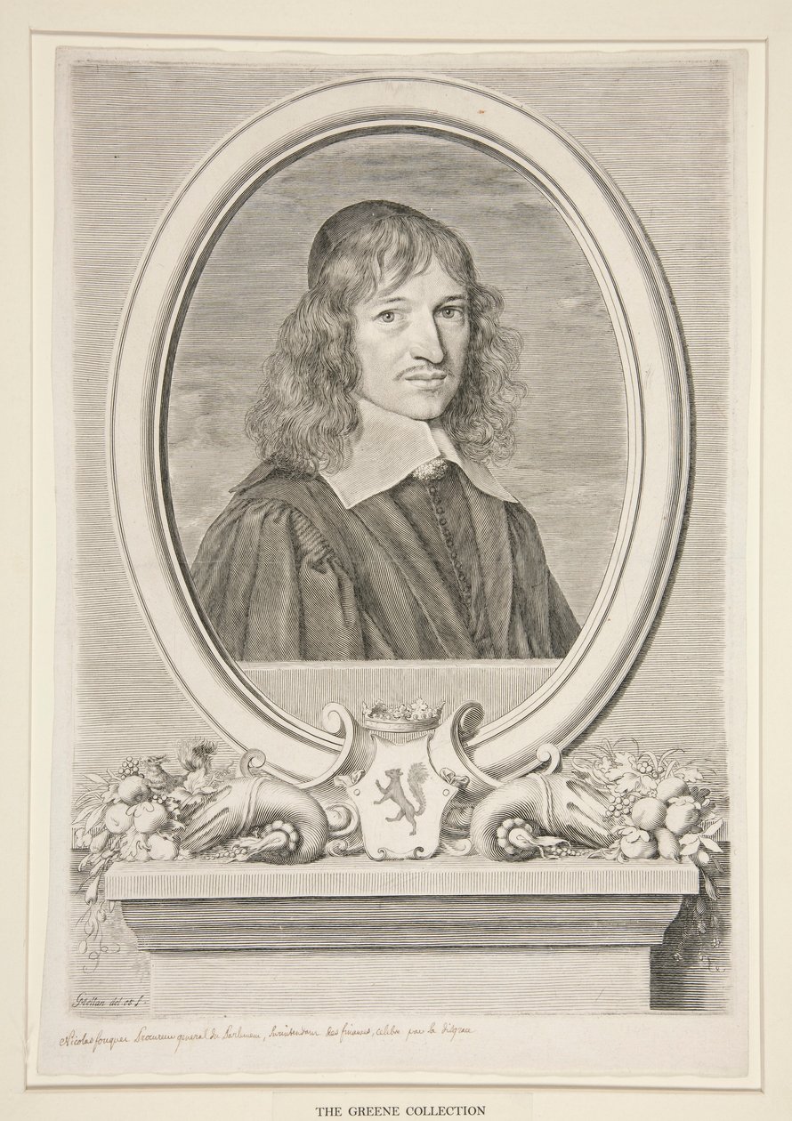 Nicolas Fouquet, vicomte de Melun et de Vaux (1615-1680) - Claude Mellan