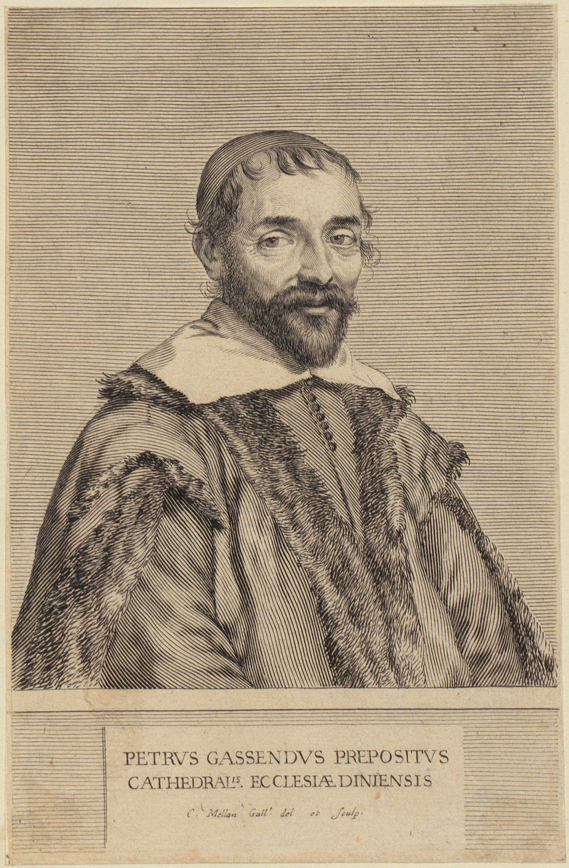 Portrait de Pierre Gassendi - Claude Mellan
