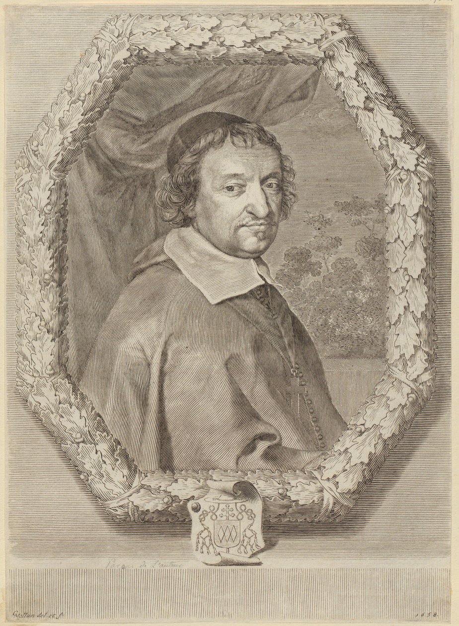 Portrait de Victor Le Bouthillier - Claude Mellan