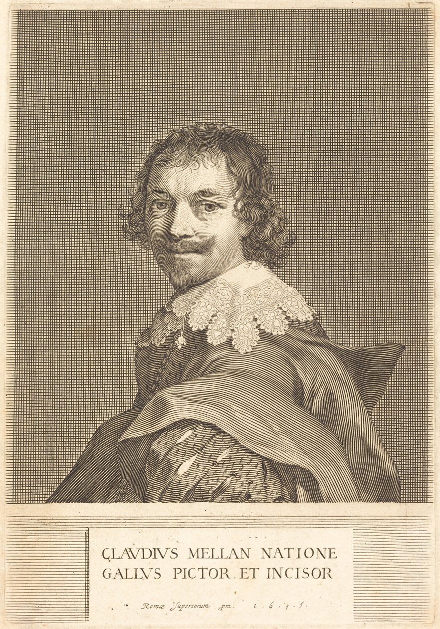 Autoportrait - Claude Mellan
