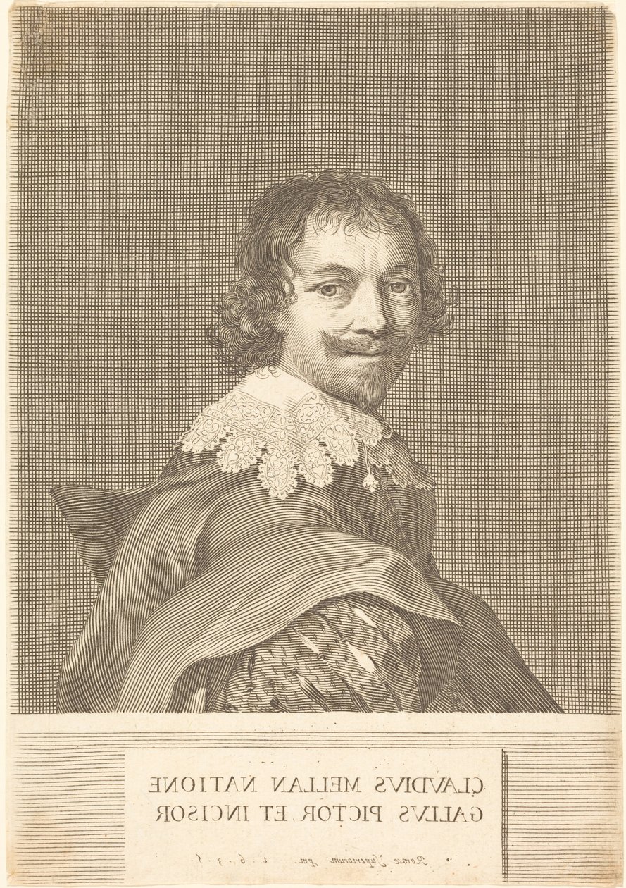 Autoportrait - Claude Mellan