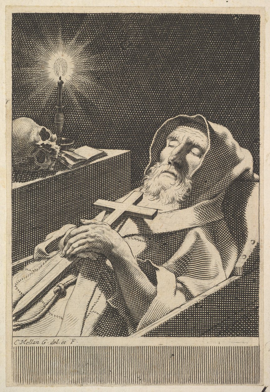 Saint François de Paule - Claude Mellan