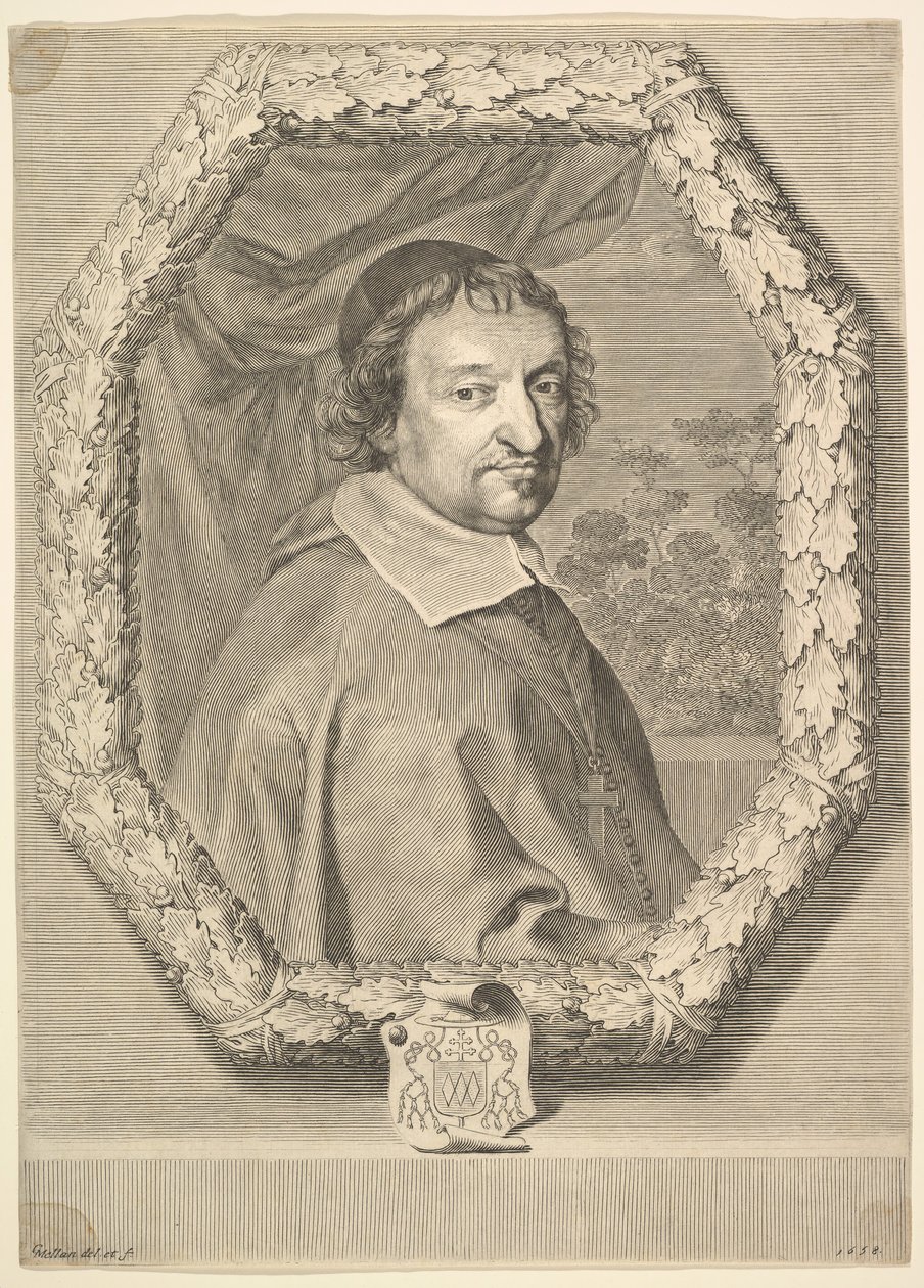 Victor le Bouthillier, 1658 - Claude Mellan