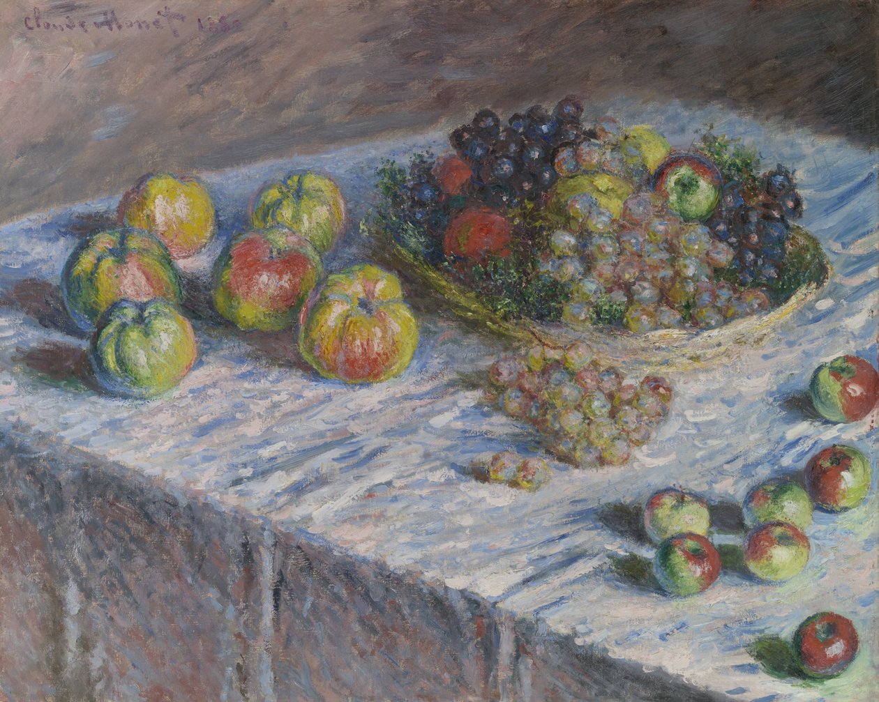 Pommes et raisins - Claude Monet