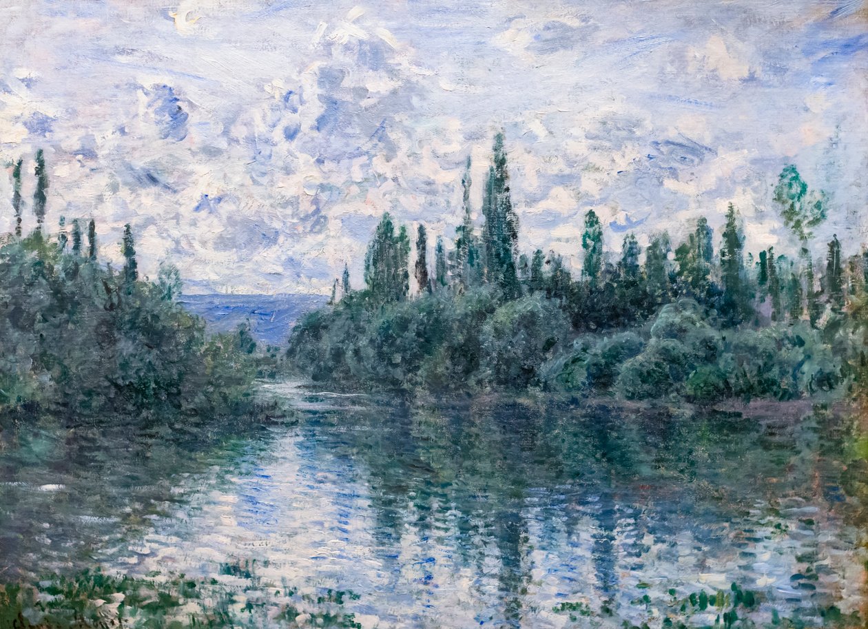 Bras de la Seine près de Vétheuil, c. 1878 - Claude Monet