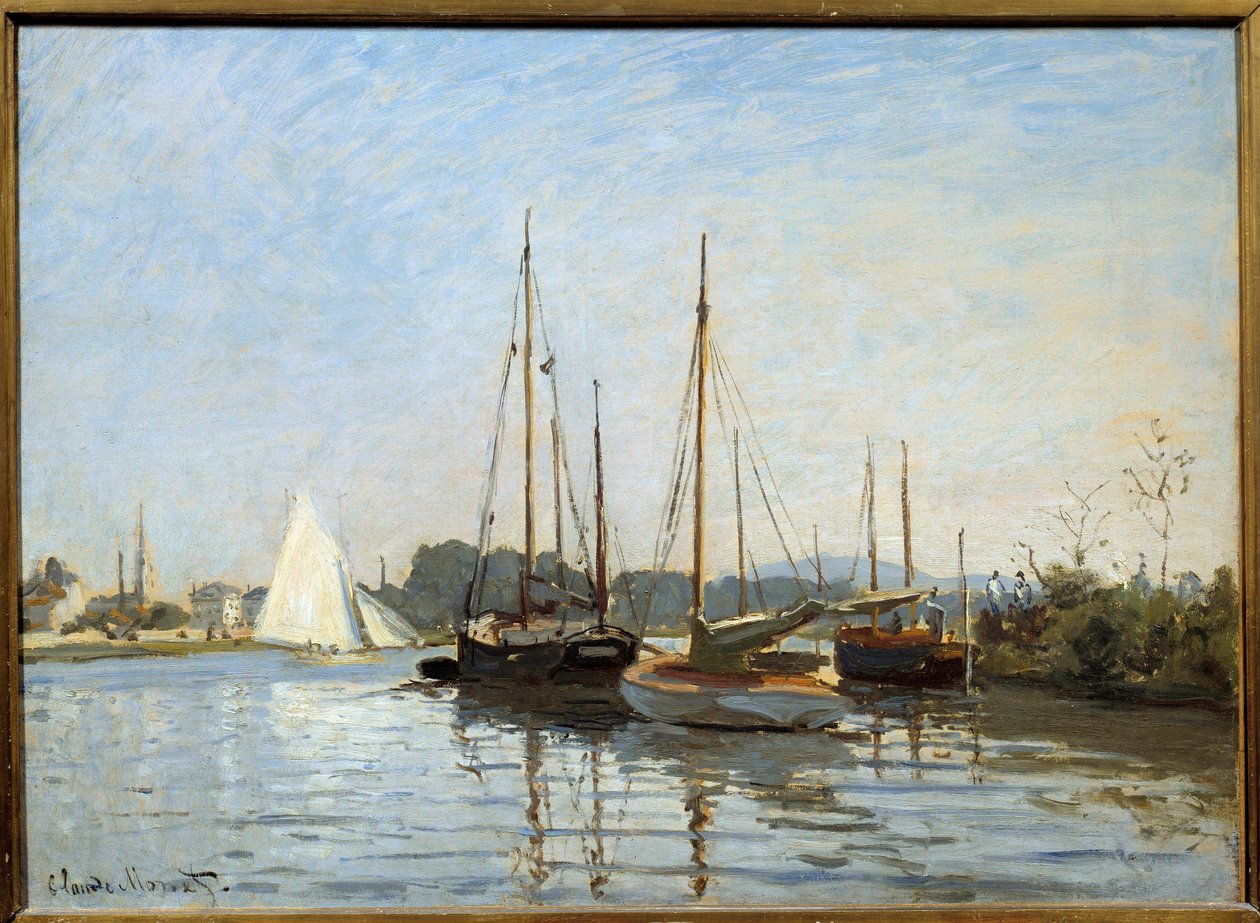 Bateaux de plaisance à Argenteuil - Claude Monet
