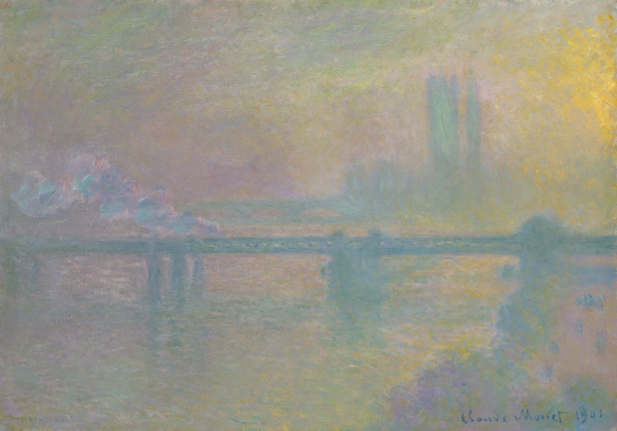Pont de Charing Cross, Londres - Claude Monet