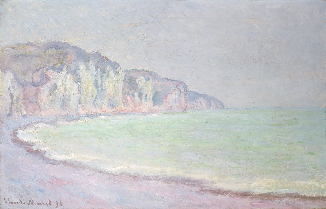 Falaises à Pourville, 1896 - Claude Monet
