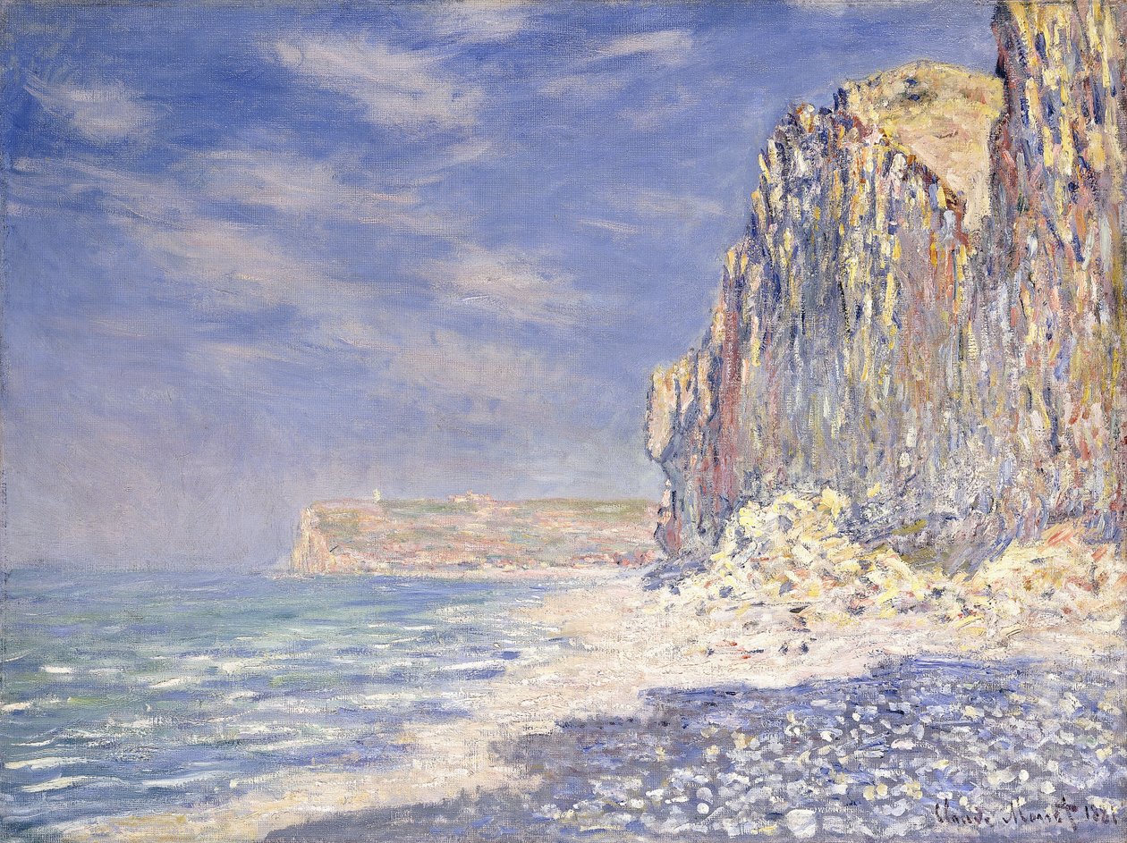 Falaises près de Fécamp, 1881 - Claude Monet