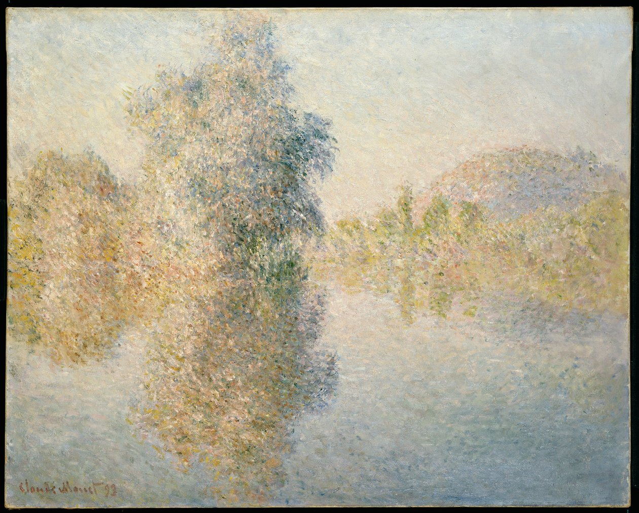 Matin sur la Seine à Giverny - Claude Monet
