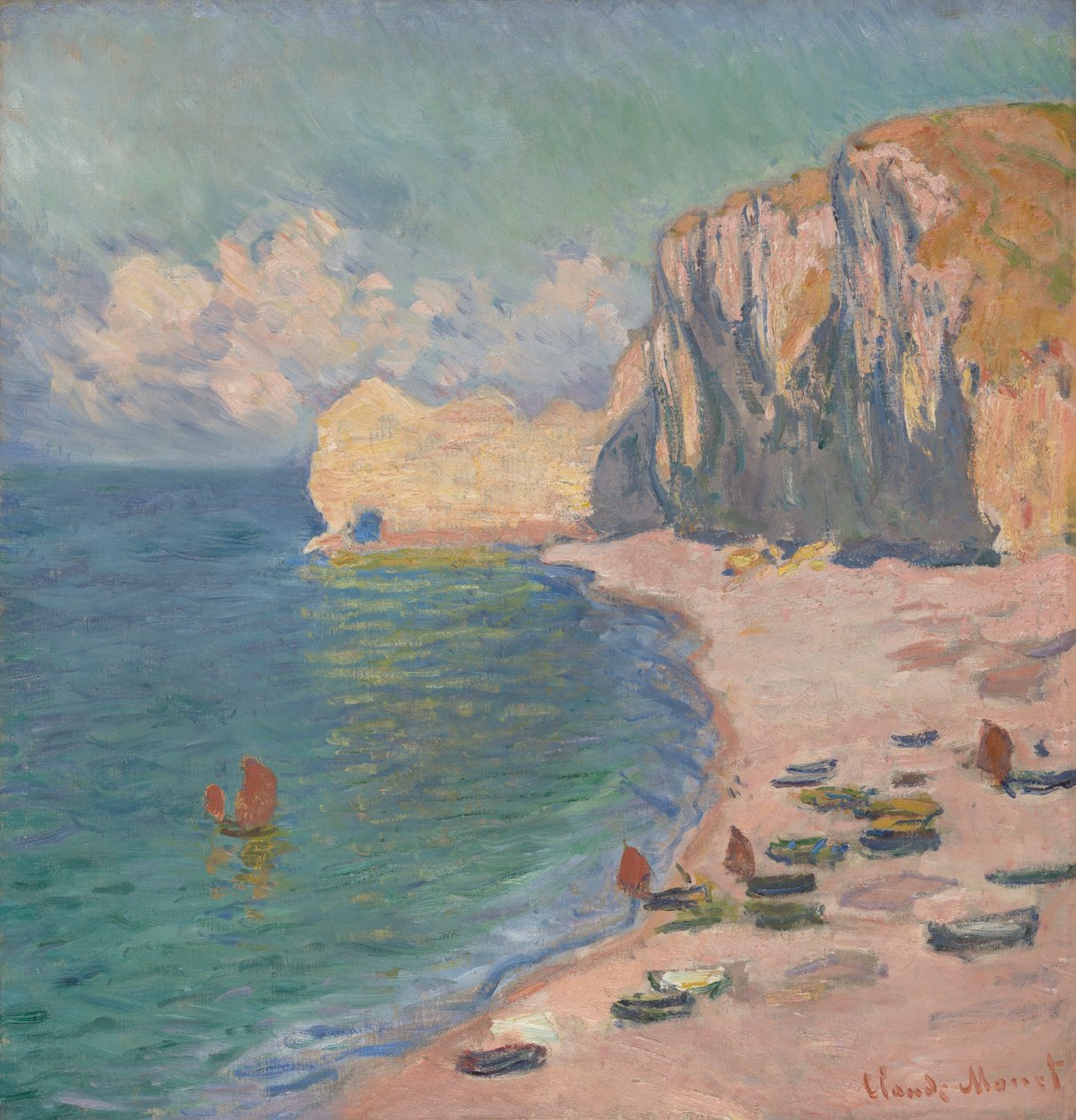 Étretat : La Plage et la Falaise d