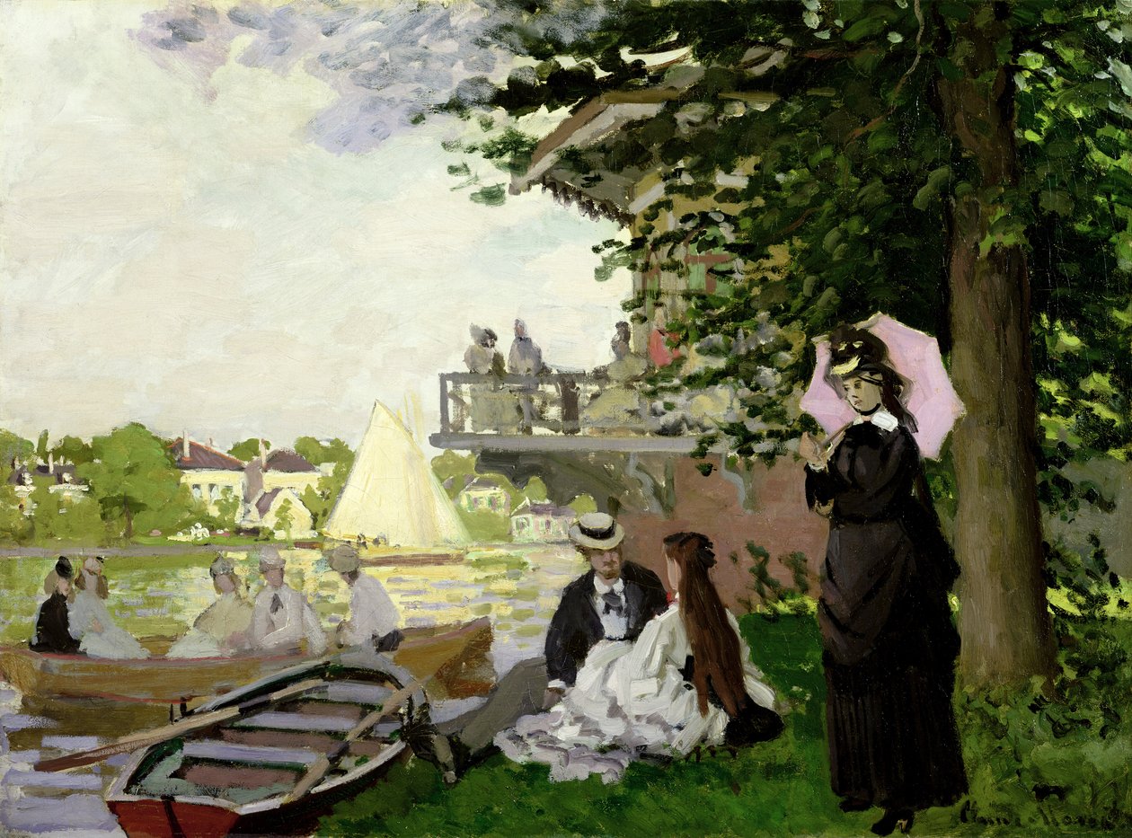Maison de jardin sur le Zaan, Zaandam, 1871 - Claude Monet