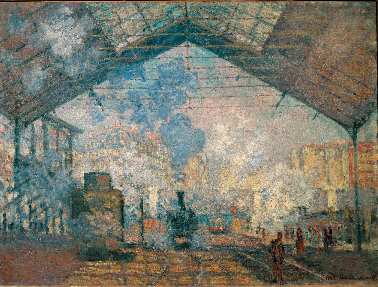 Gare Saint-Lazare - Claude Monet