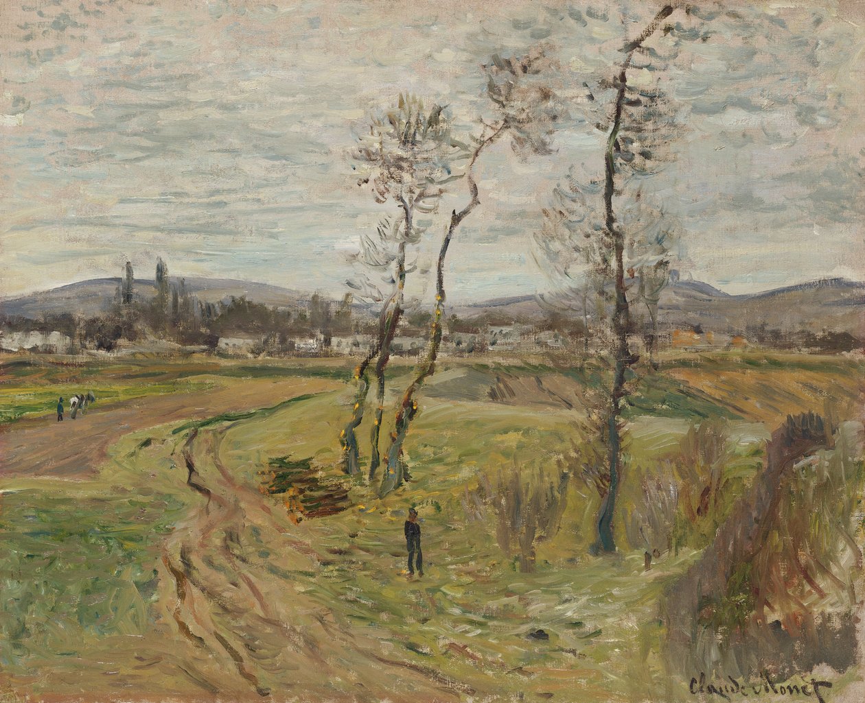 Plaine de Gennevilliers, 1877 - Claude Monet