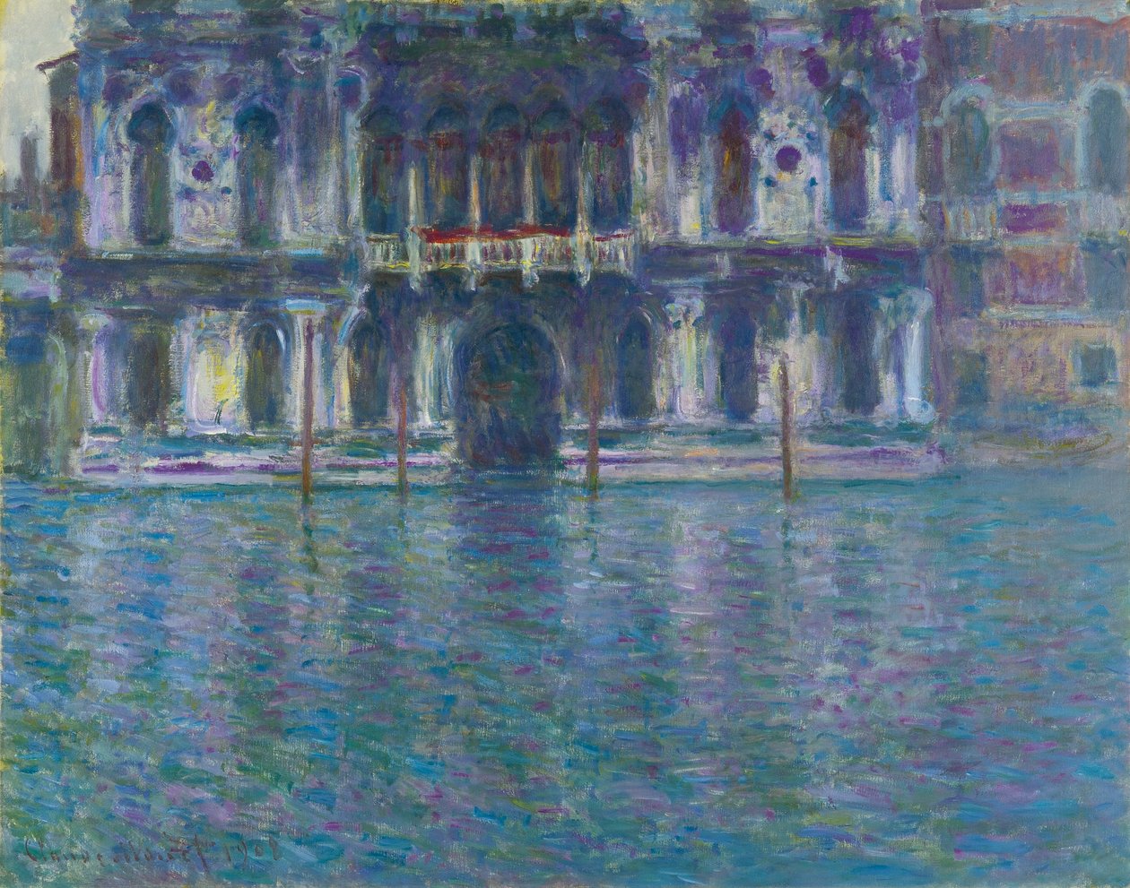 Allemand : Le Palais Contarini Le Palais Contarini - Claude Monet