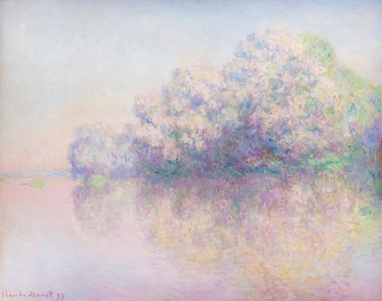 Île des orties - Claude Monet