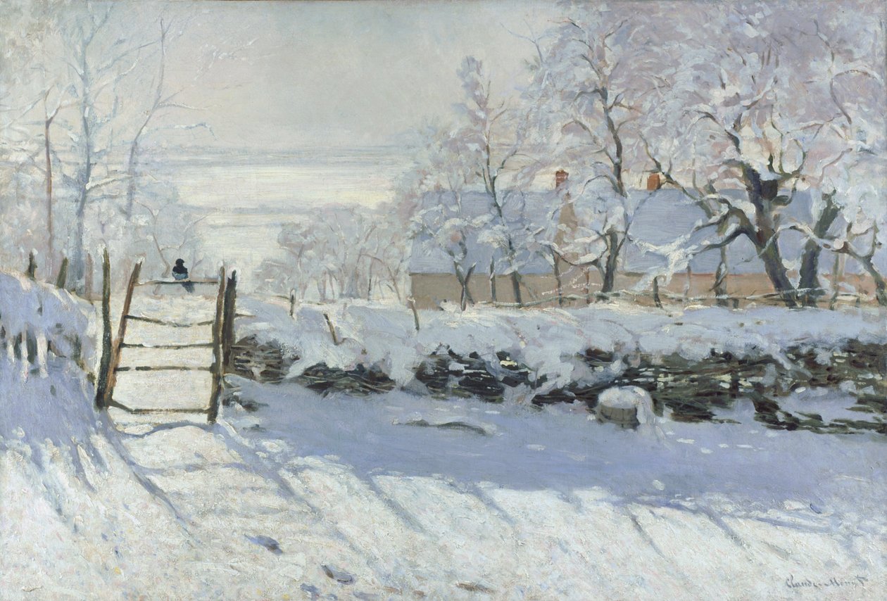 La Pie - Claude Monet