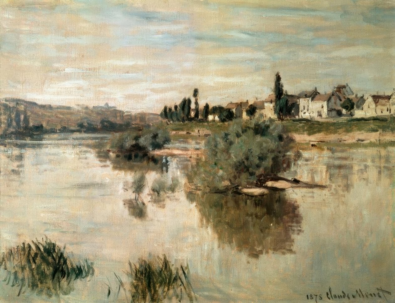 La Seine à Lavacourt - Claude Monet