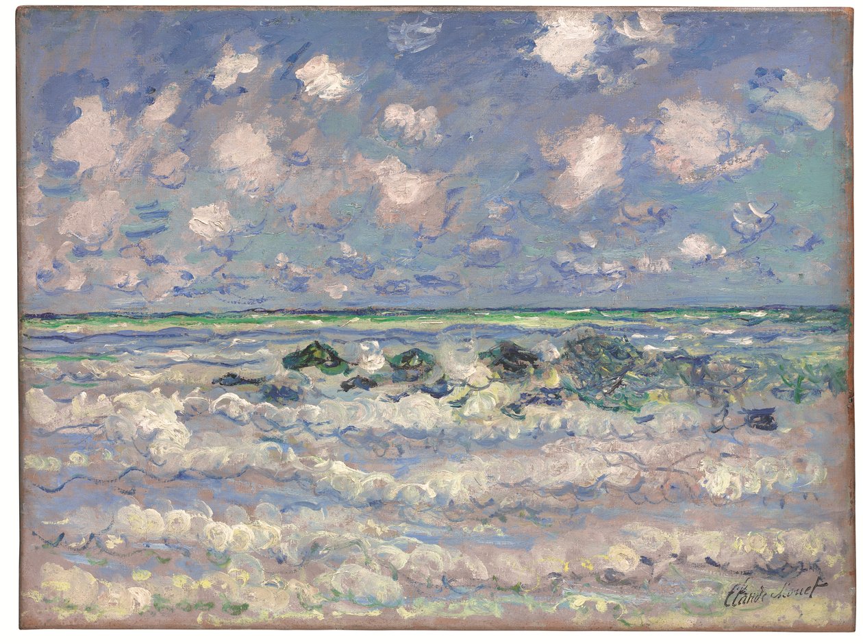 La Vague - Claude Monet