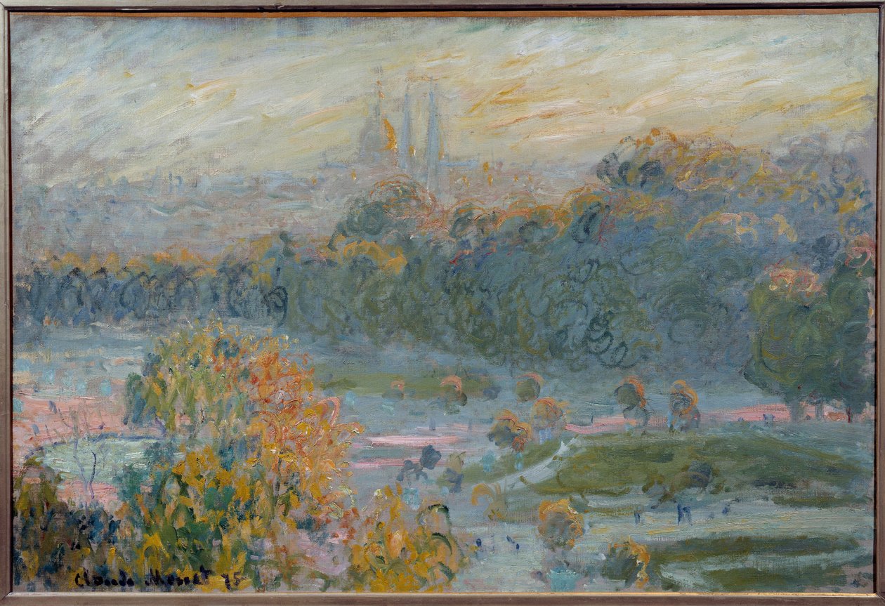 Le jardin des Tuileries - Claude Monet