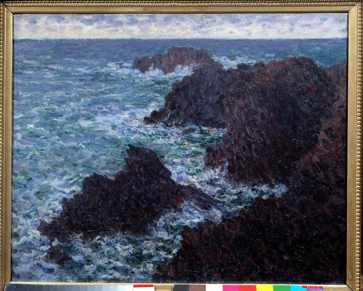 Les Roches de Belle-Île, la côte sauvage - Claude Monet