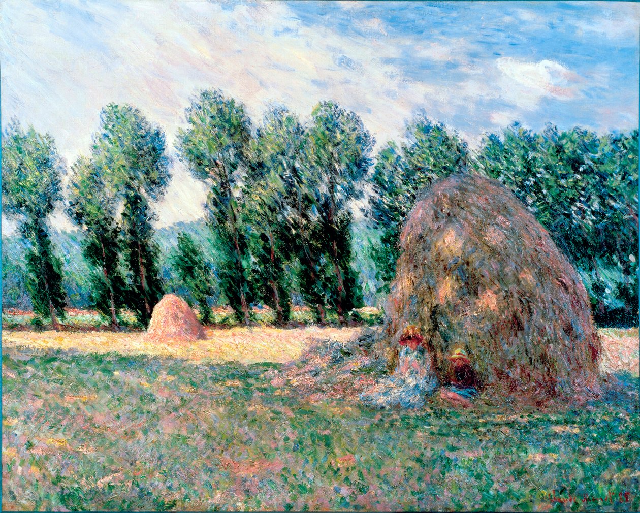 Les meules de foin - Claude Monet
